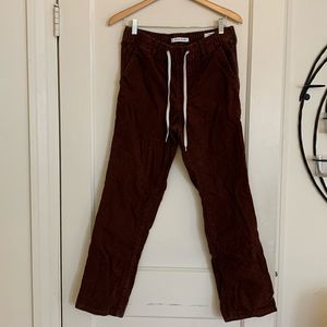 PacSun brown corduroy pants size small